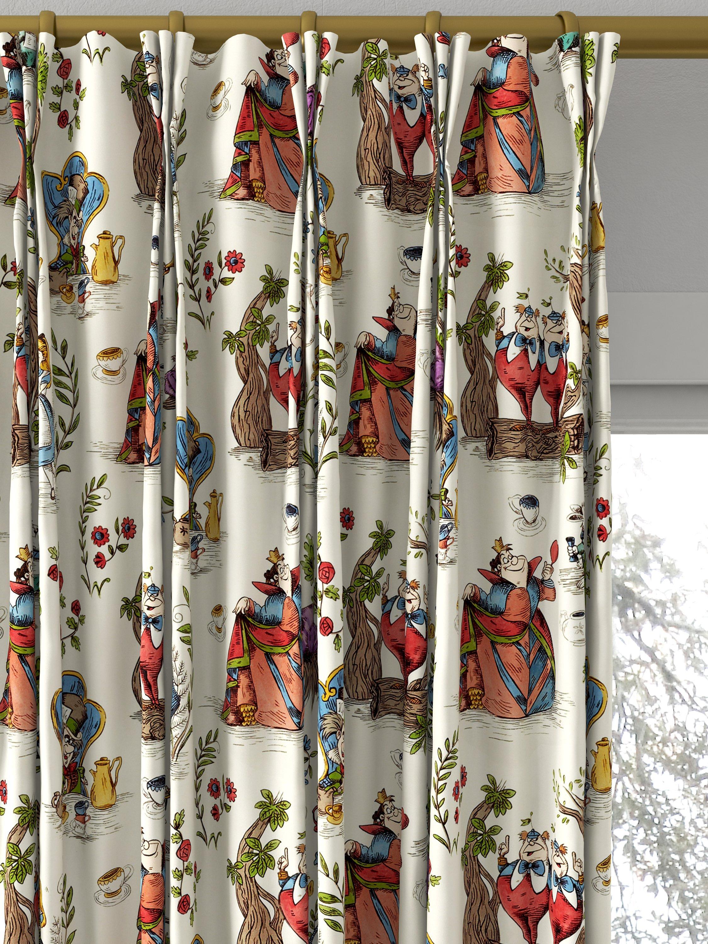 Disney Home x Sanderson Alice curtains W139cm, imported from the UK