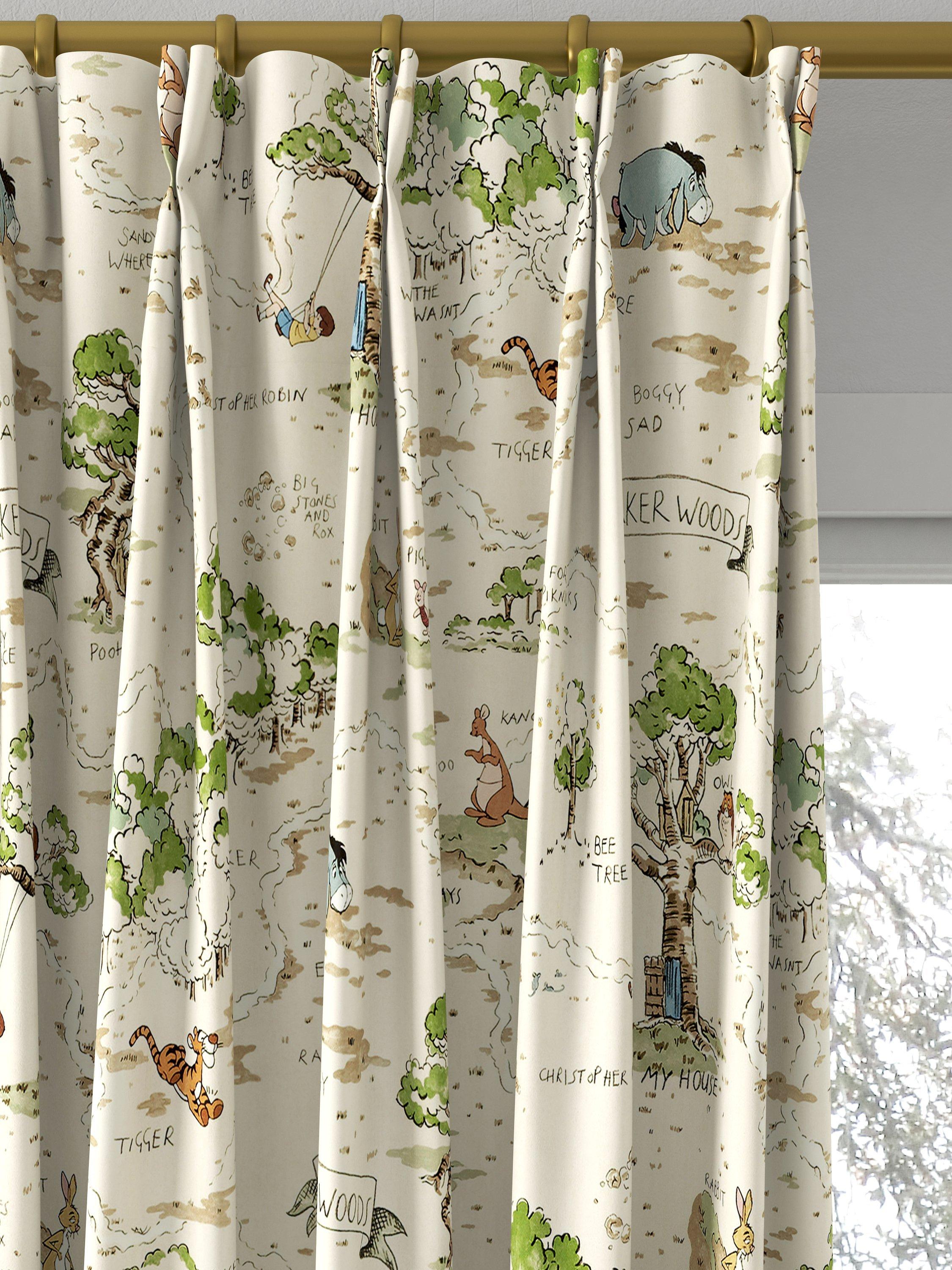 Disney Home Sanderson Hundred Acre Wood curtains - British product