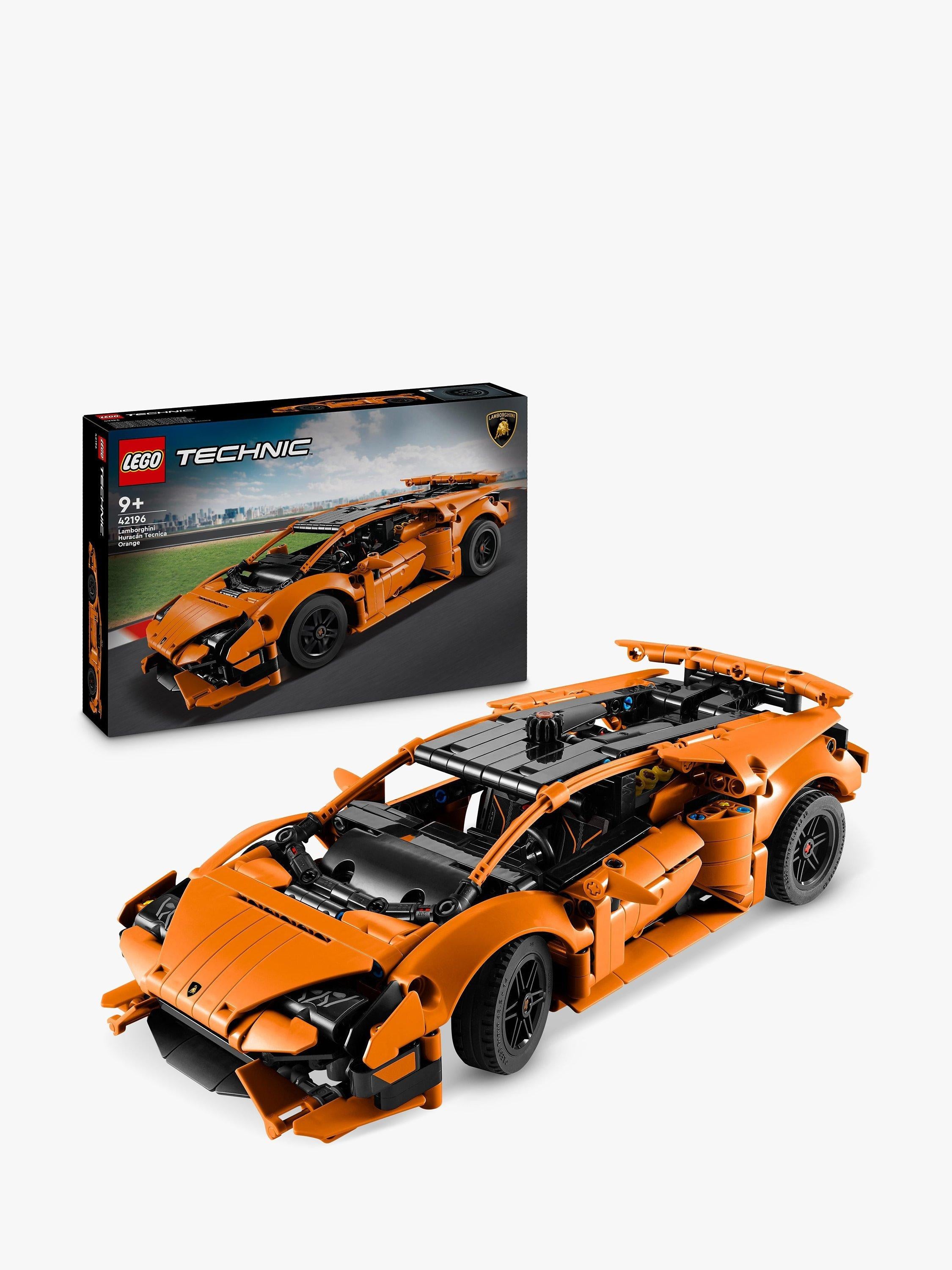 Buildable Lamborghini Huracán Tecnica Model Kit with V10 Engine and Opening Doors