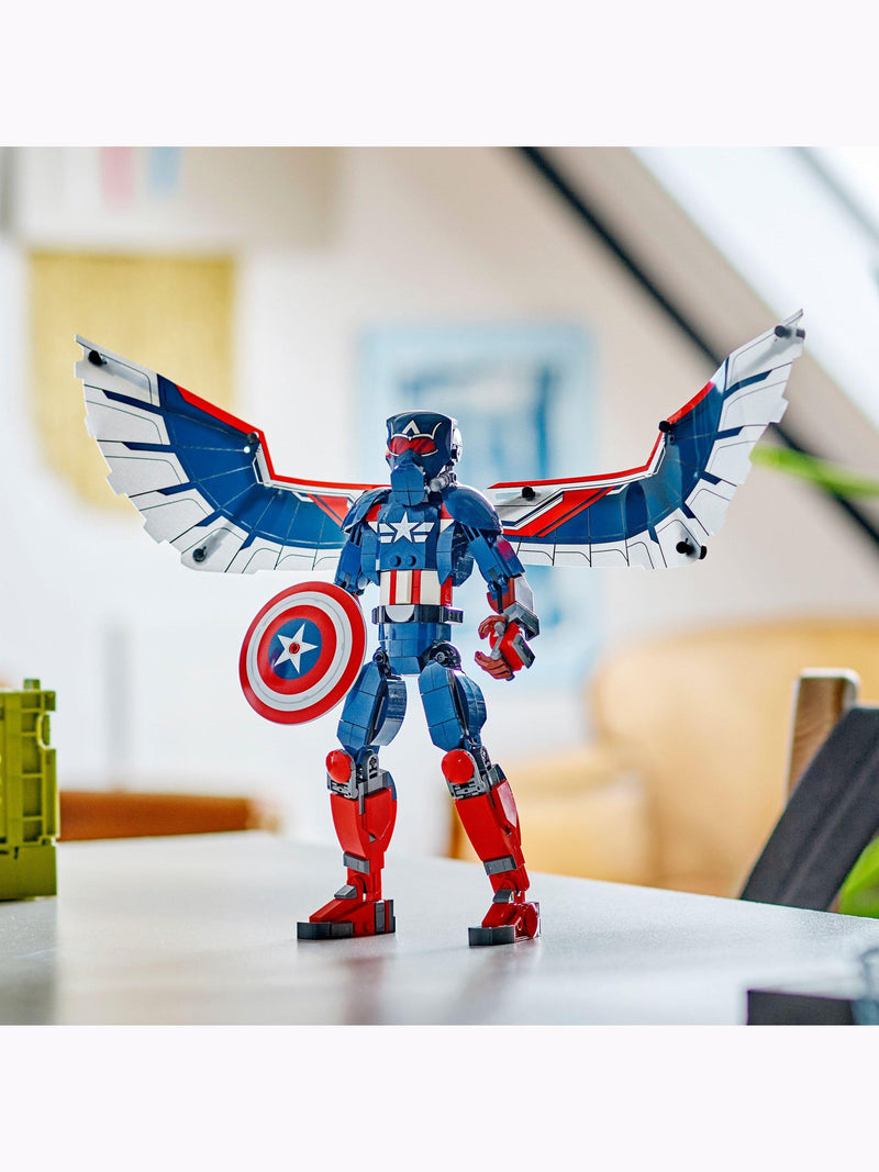 LEGO construction figure New Captain America 28cm (British brand)