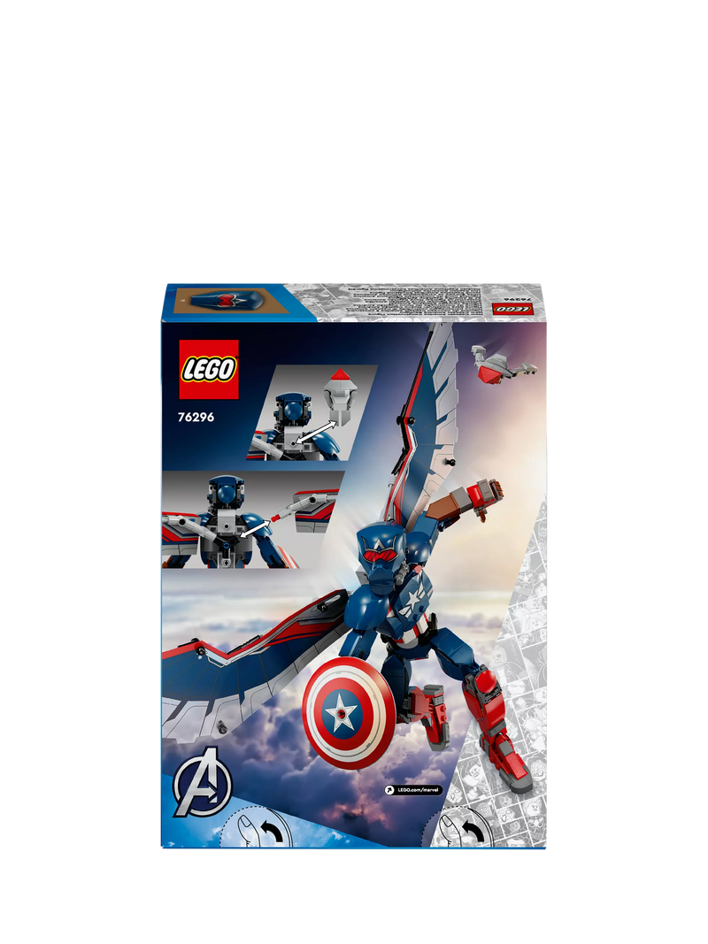 LEGO construction figure New Captain America 28cm (British brand)