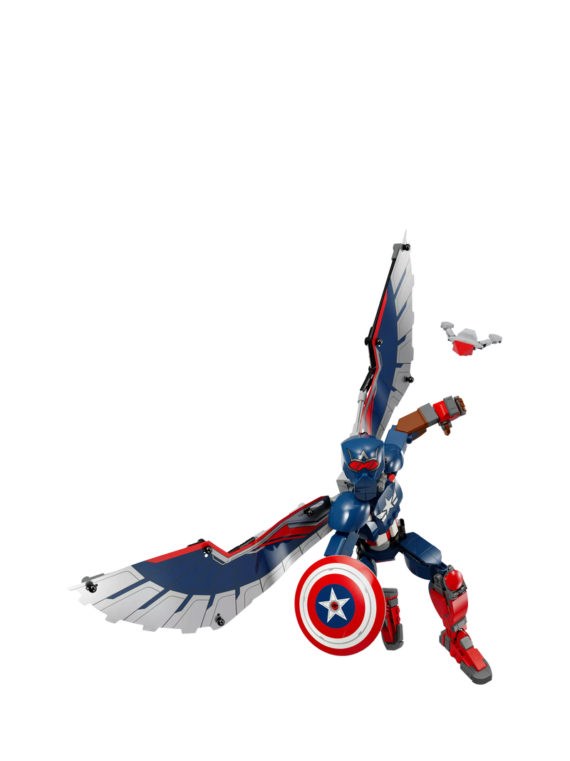 LEGO construction figure New Captain America 28cm (British brand)