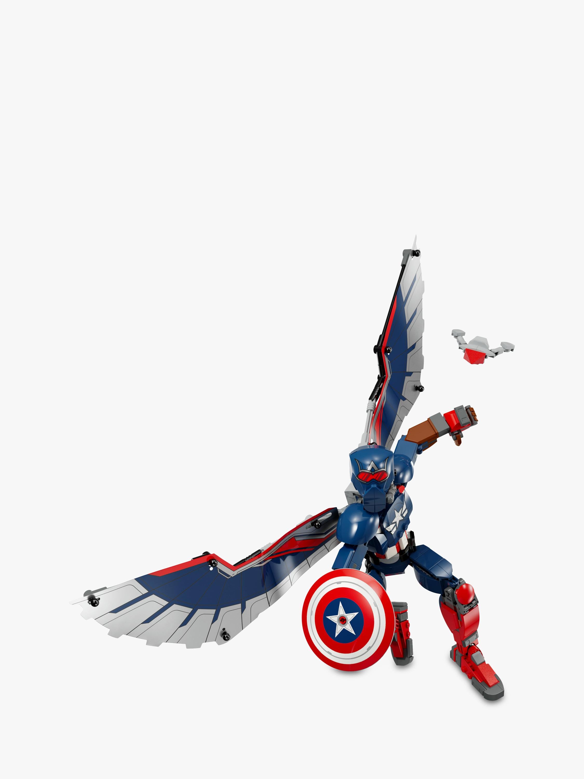 LEGO construction figure New Captain America 28cm (British brand)