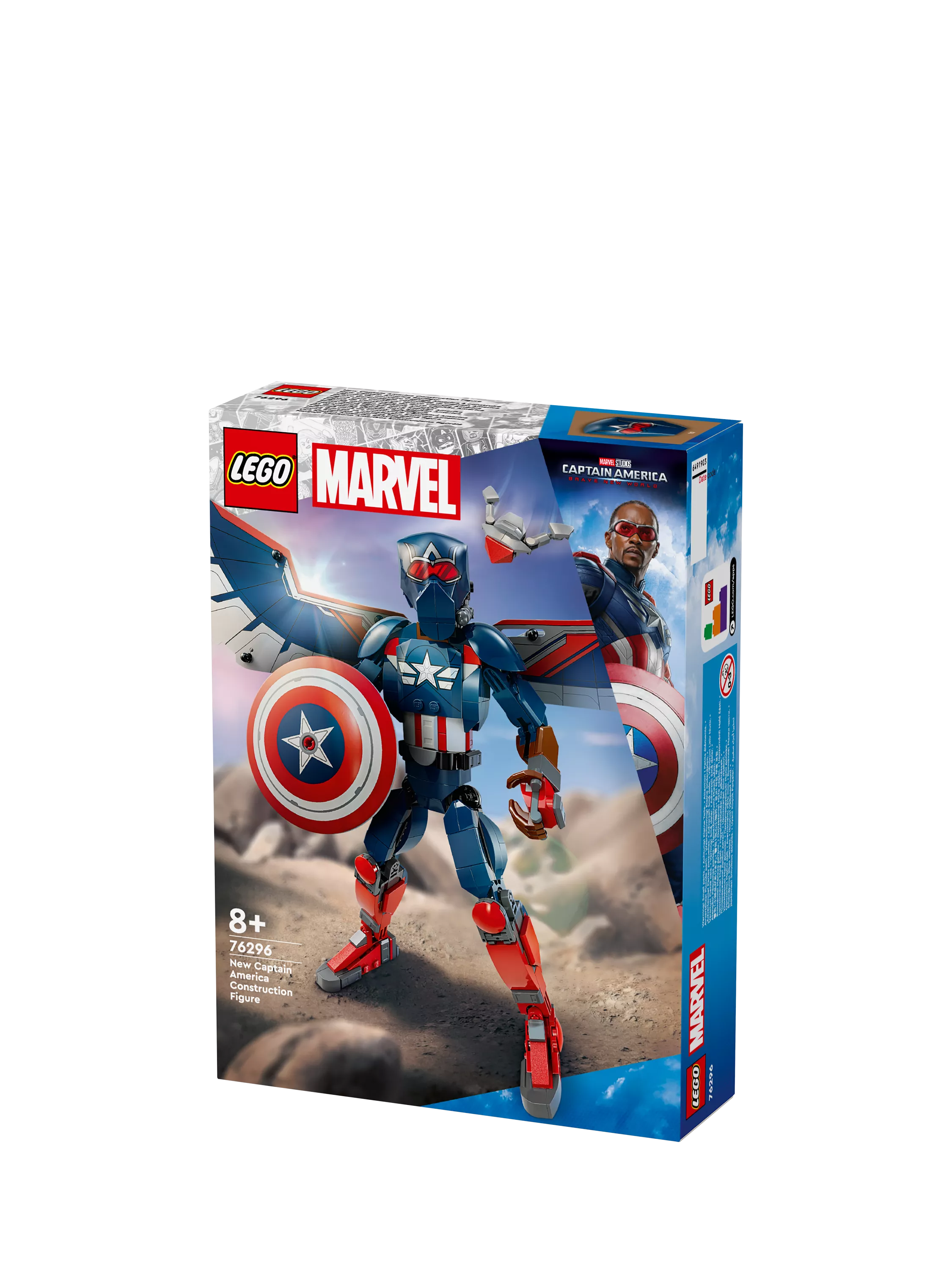 LEGO construction figure New Captain America 28cm (British brand)