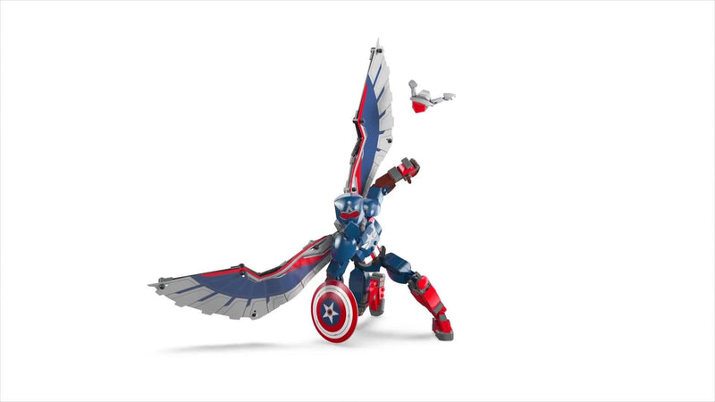 LEGO construction figure New Captain America 28cm (British brand)