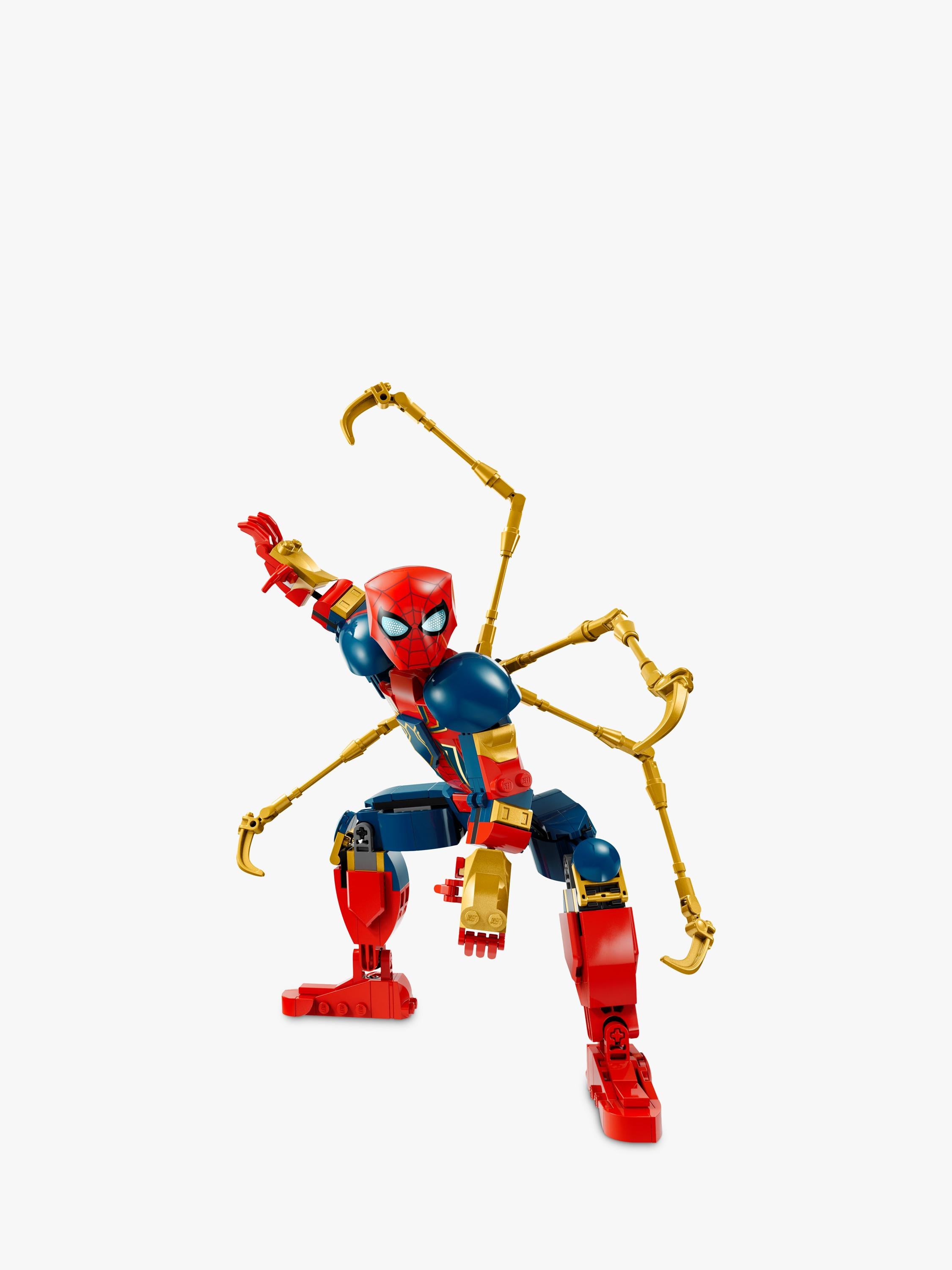 LEGO Marvel Iron Spider-Man 76298 set, UK version