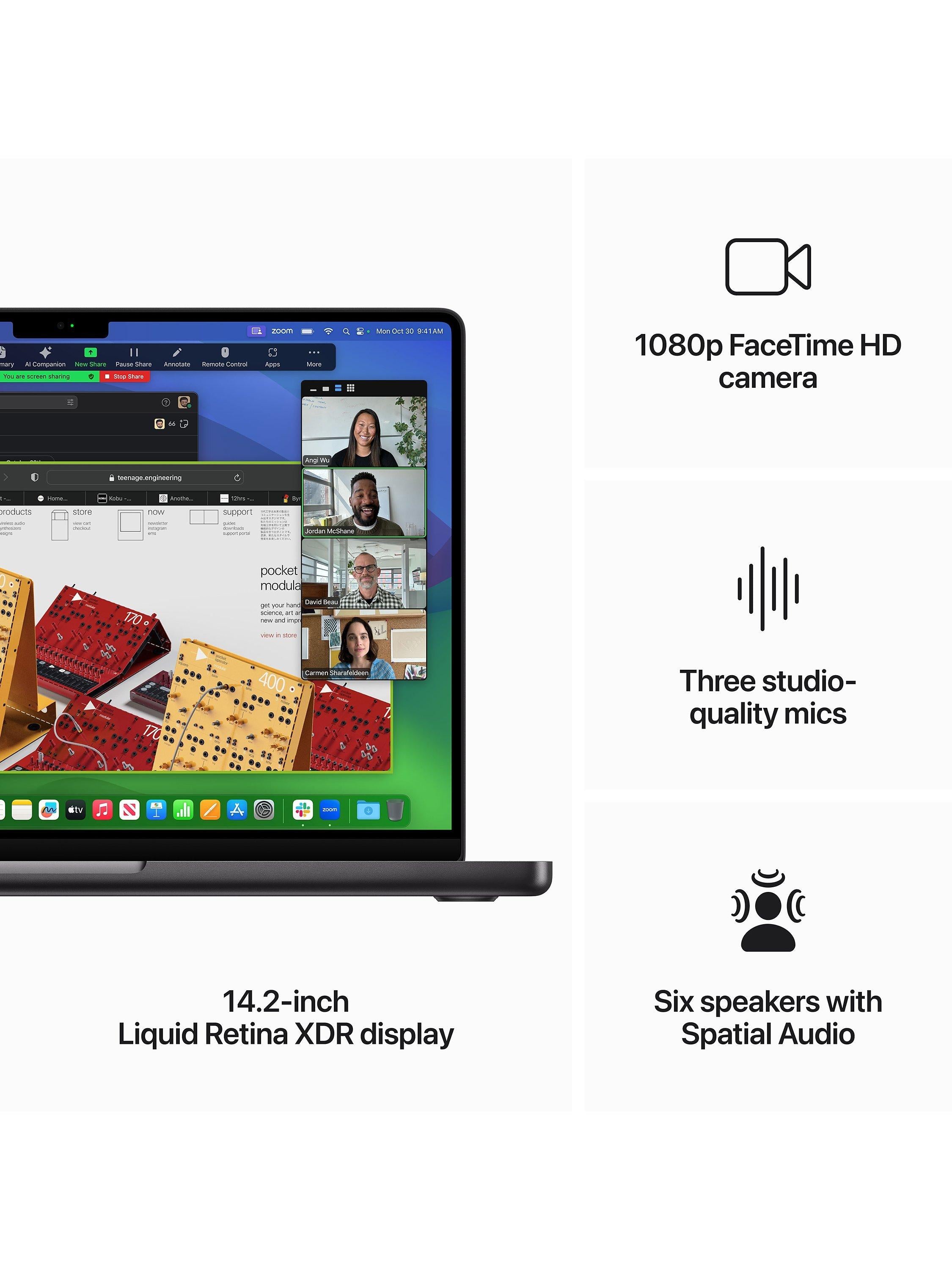 Apple MacBook Pro 14 M3 Max 36 GB 1 TB SSD, importiert aus Großbritannien