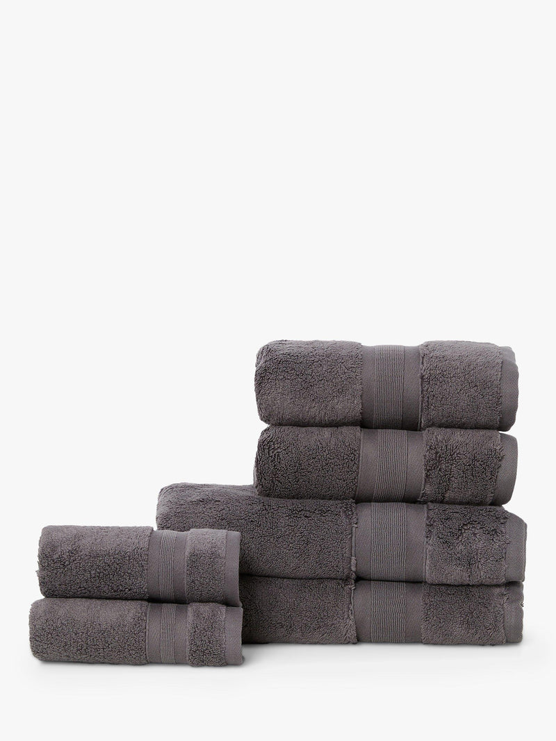 Jasper Conran London Türkische Baumwollhandtuch-Kollektion 6-teilig - Britisches Produkt