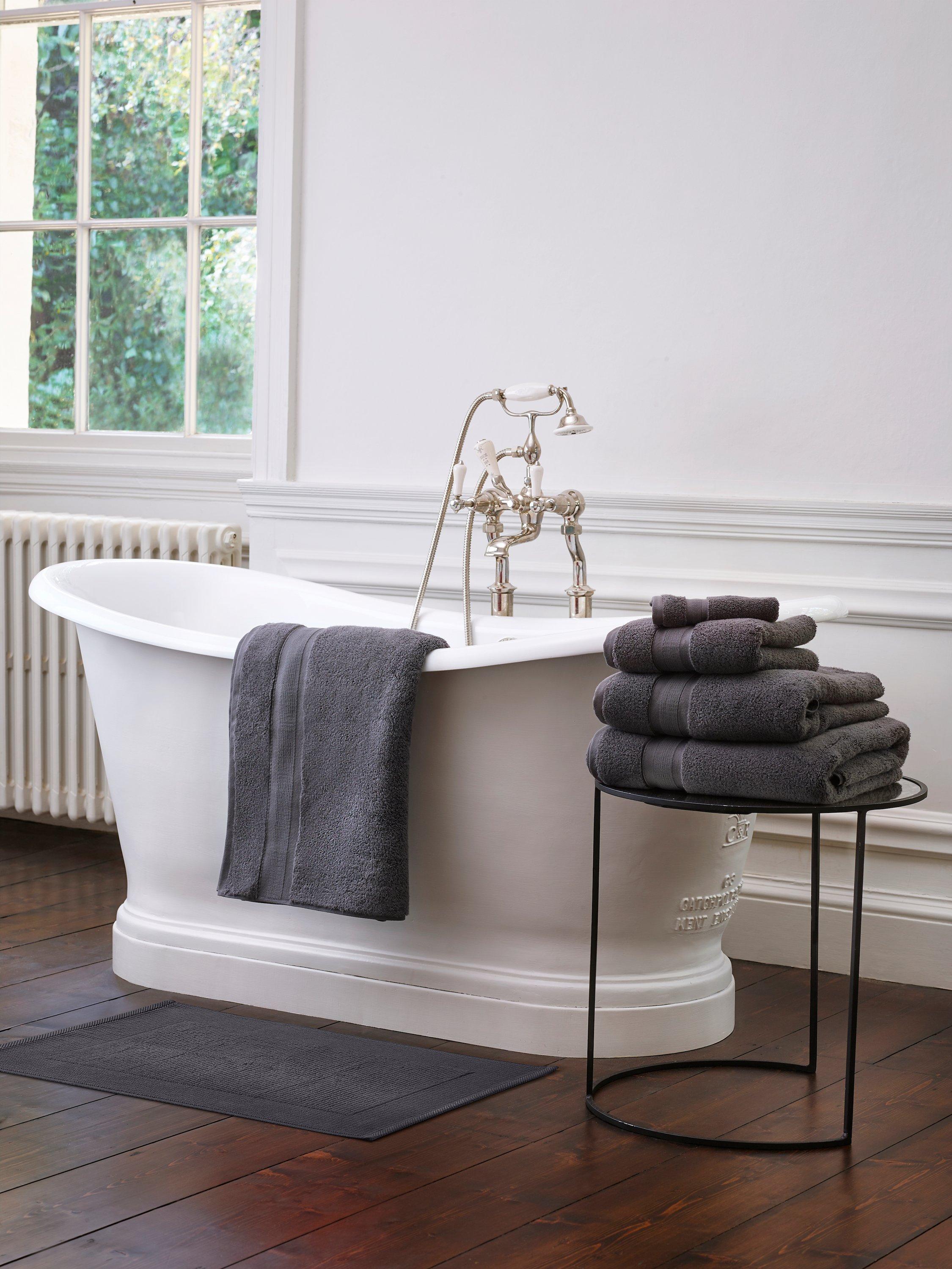 Jasper Conran London Türkische Baumwollhandtuch-Kollektion 6-teilig - Britisches Produkt