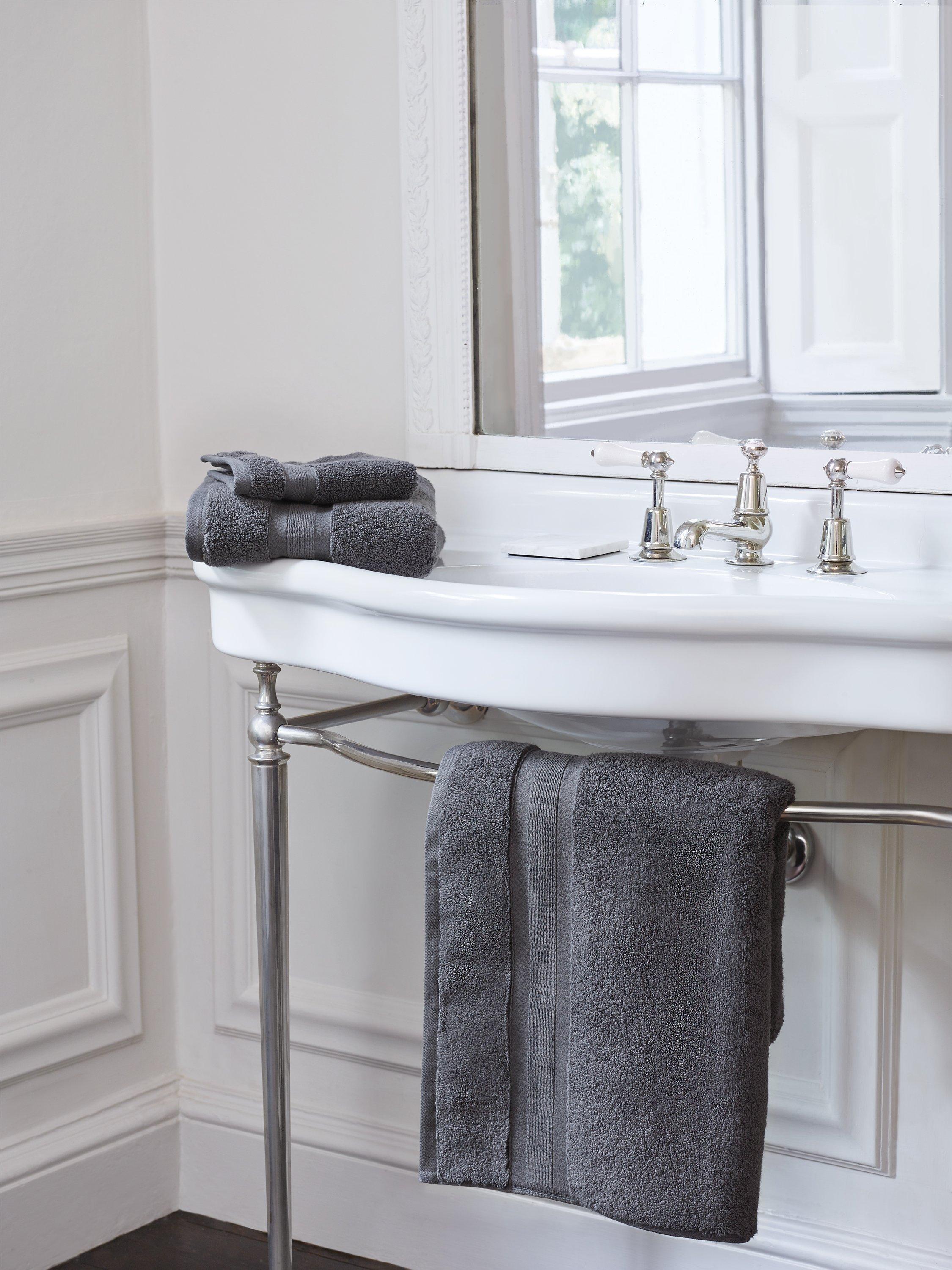 Jasper Conran London Türkische Baumwollhandtuch-Kollektion 6-teilig - Britisches Produkt