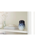 Poole Pottery Steingut Eulen-Ornament blau - Britisches Produkt