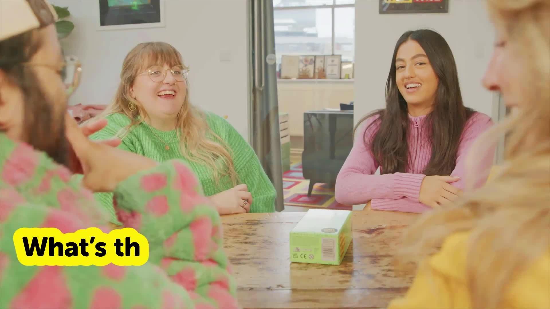 Big Potato Dumb Questions party game, imported from the UK