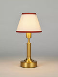 John Lewis Baily Rechargable Portable Table Lamp, Brass