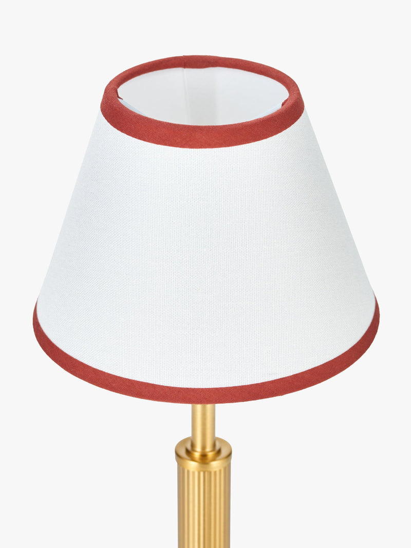 John Lewis Baily rechargeable portable brass table lamp, UK version