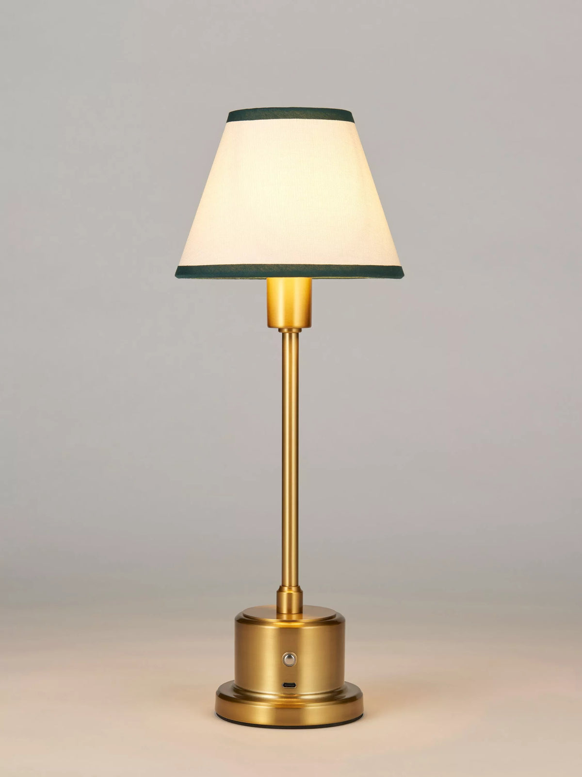 John Lewis Grainger rechargeable table lamp in Brass, UK version