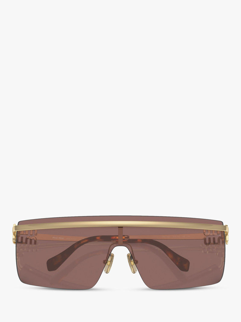 Miu Miu MU50ZS Damen-Sonnenbrillen im unregelmäßigen Design, importiert aus dem Vereinigten Königreich