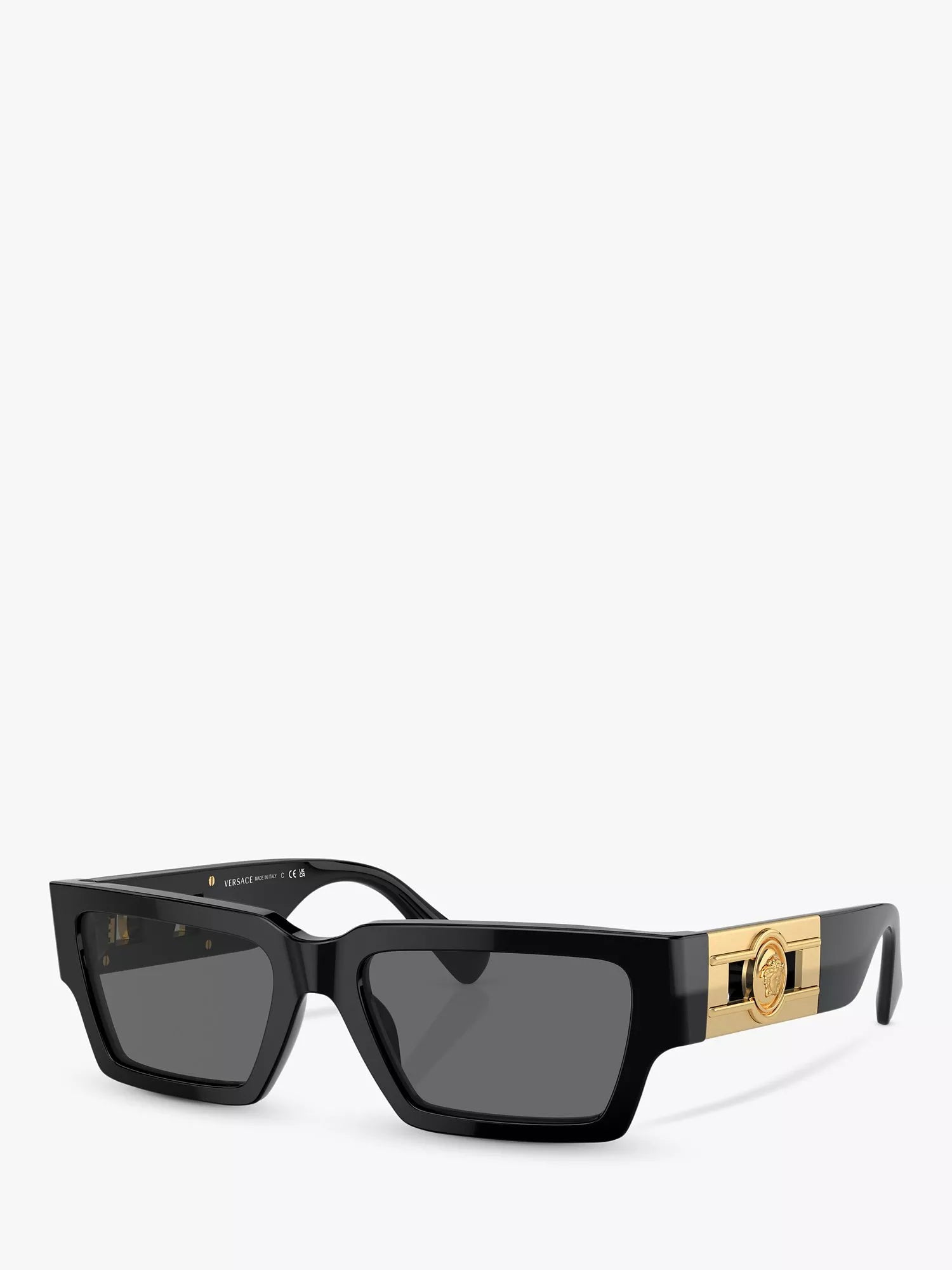 Versace rectangular sunglasses black and grey - British product