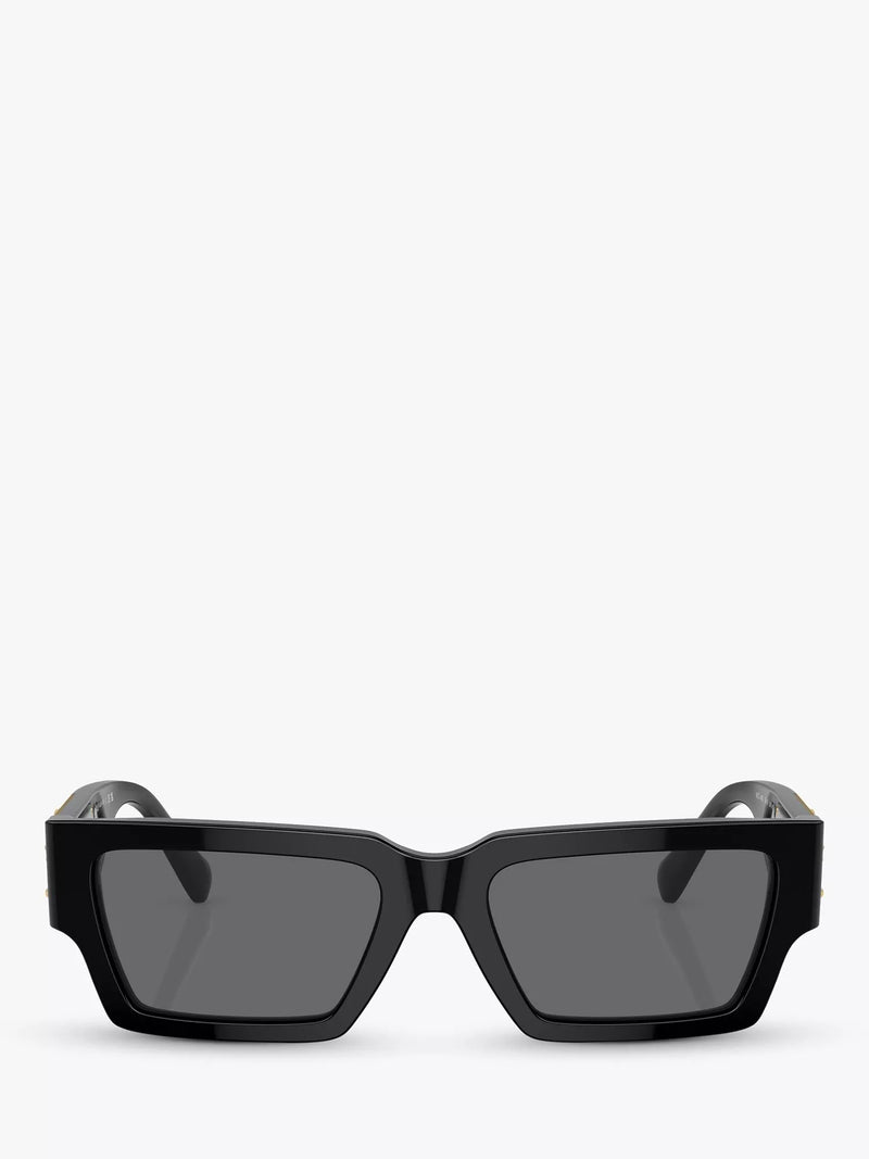 Versace rectangular sunglasses black and grey - British product