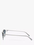 Tiffany & Co cat's eye sunglasses silver blue gradient - British product