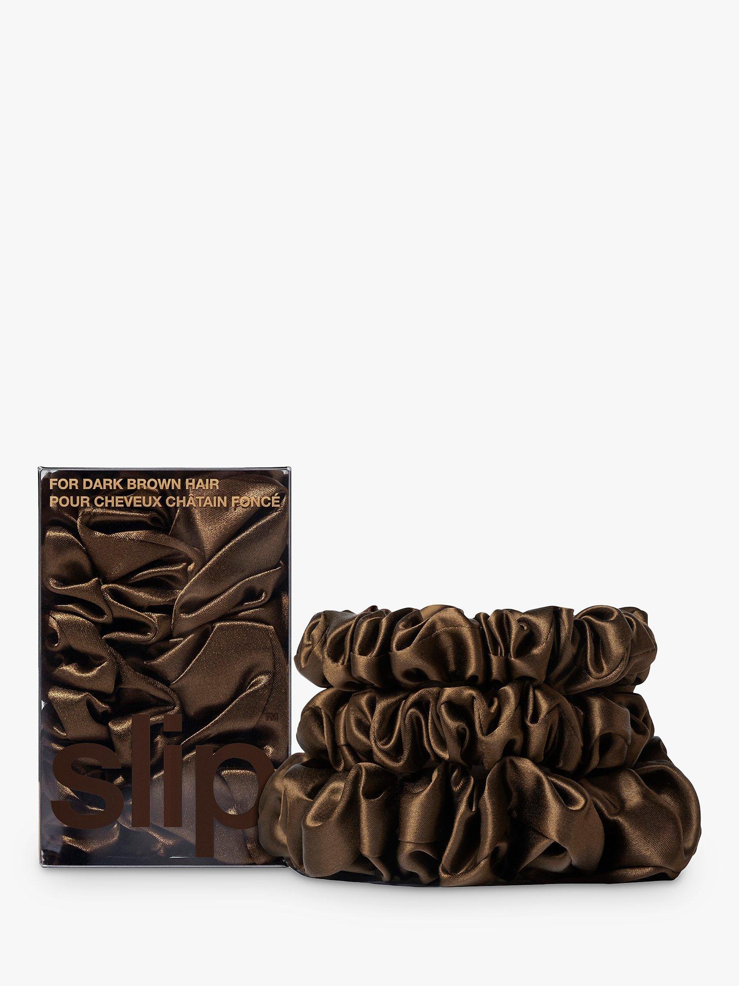 Slip Pure Silk Assorted Scrunchies Set mit 3 Stück, importiert aus dem Vereinigten Königreich