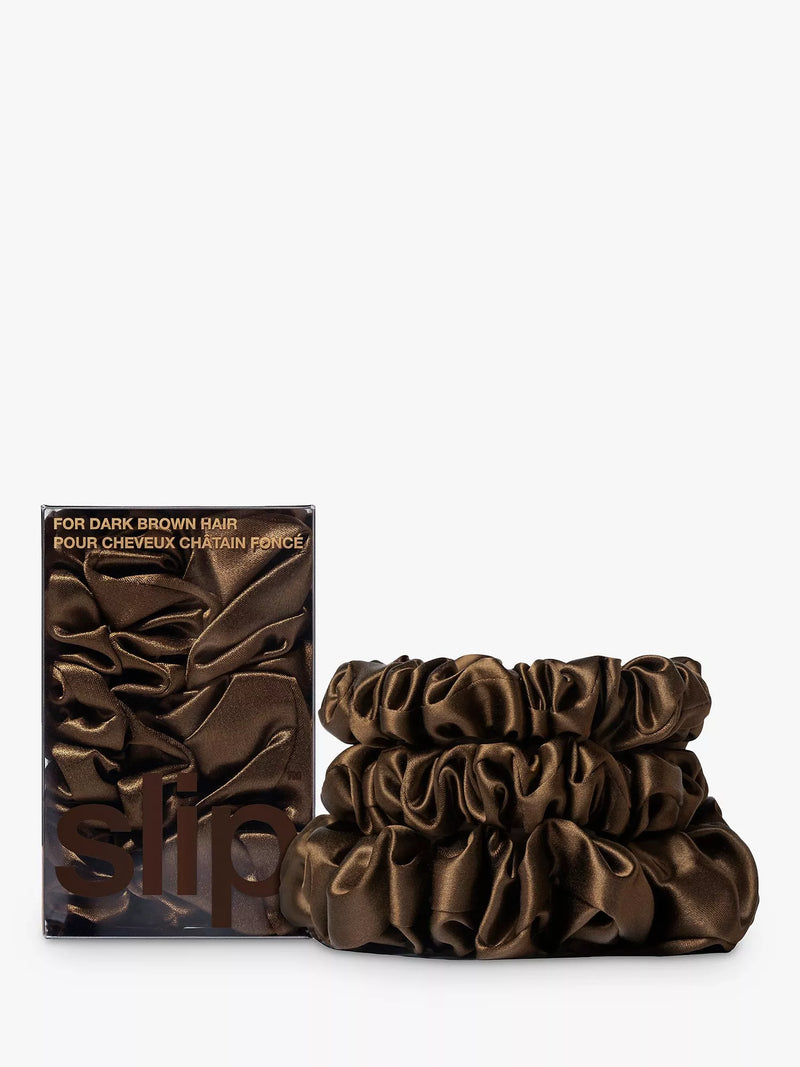 Slip Reine Seide Gemischte Scrunchies