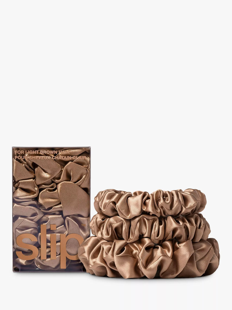 Slip Reine Seide Gemischte Scrunchies