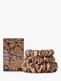 Slip Reine Seide Gemischte Scrunchies
