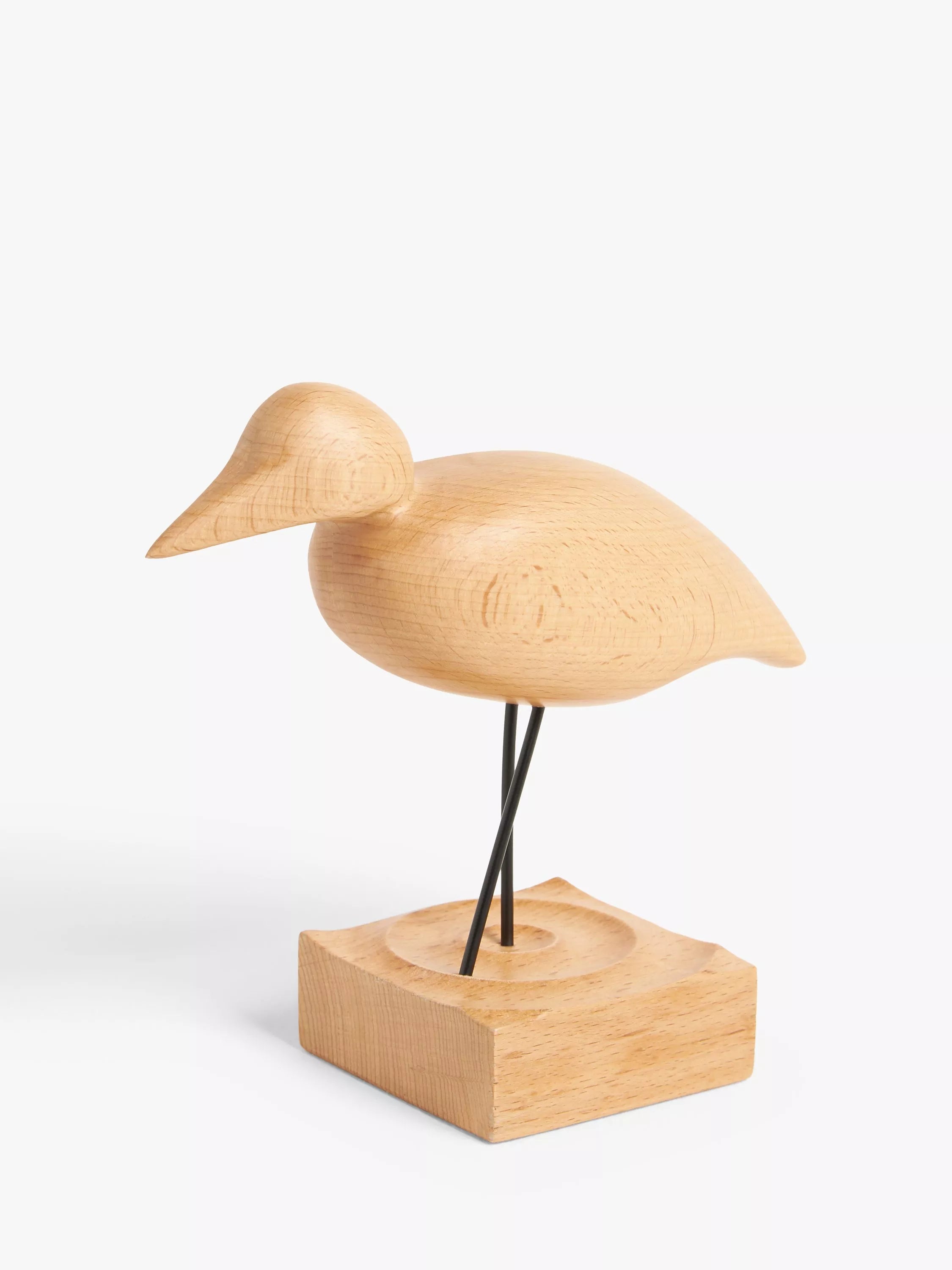 John Lewis FSC beech wood sandpiper statue (British brand)