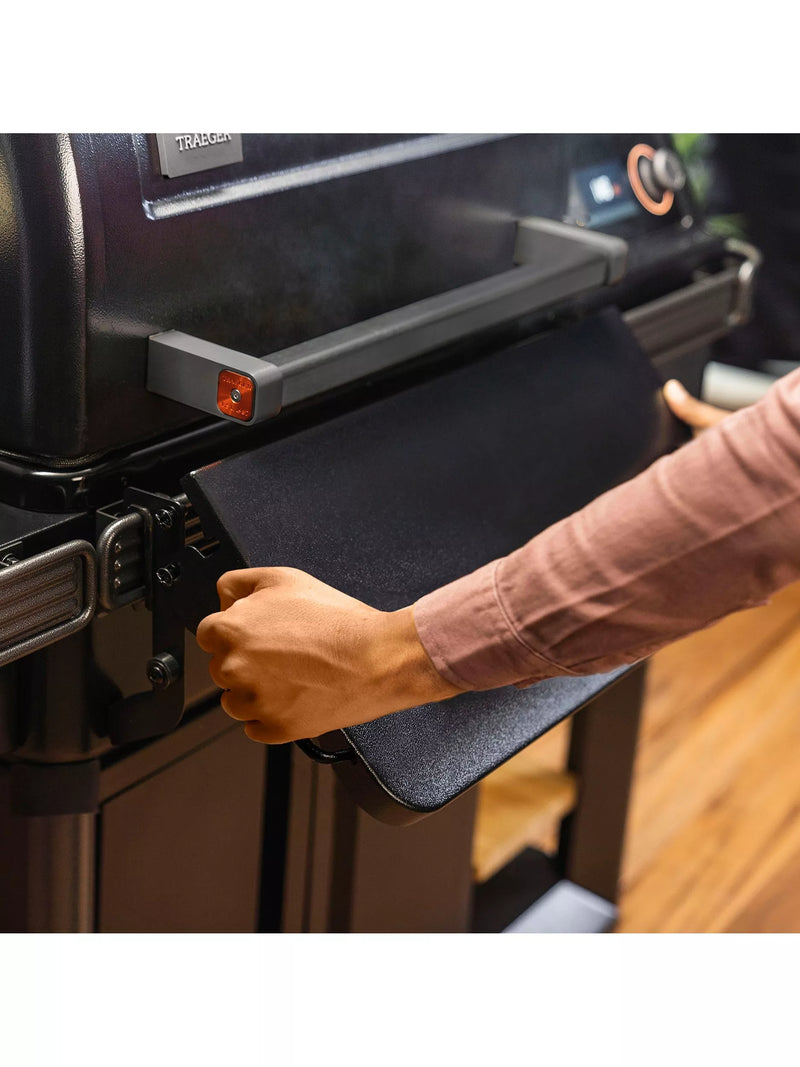 Traeger folding front shelf for UK barbecues, UK version