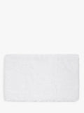 John Lewis memory foam bath mat in white, large size, UK version
