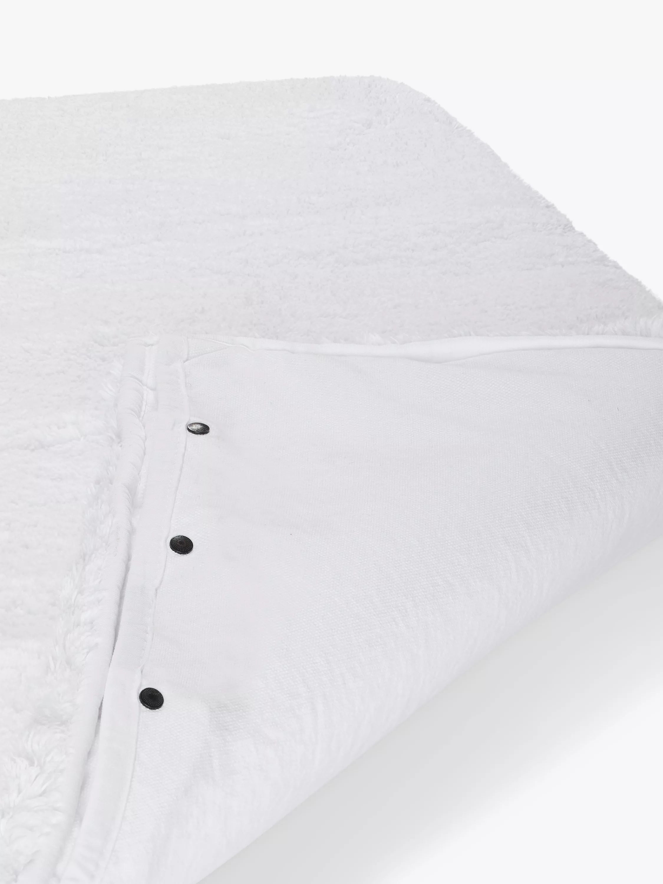 John Lewis memory foam bath mat in white, large size, UK version