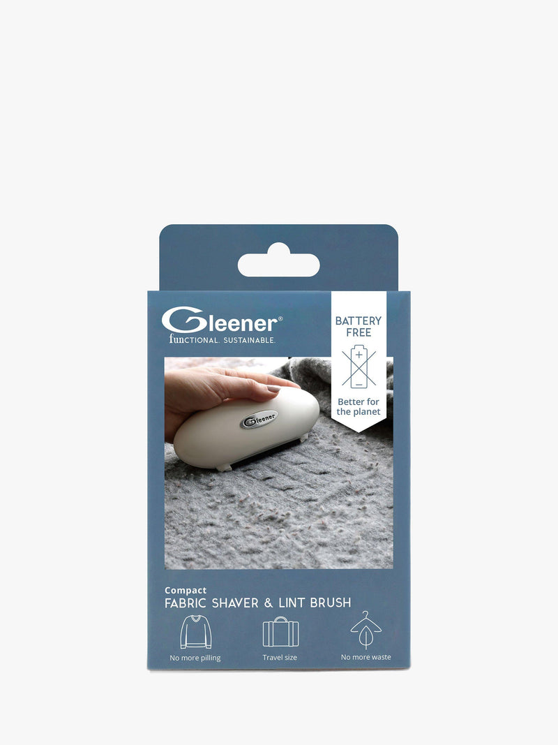 Gleener Compact Fabric Shaver and Lint Brush - British product
