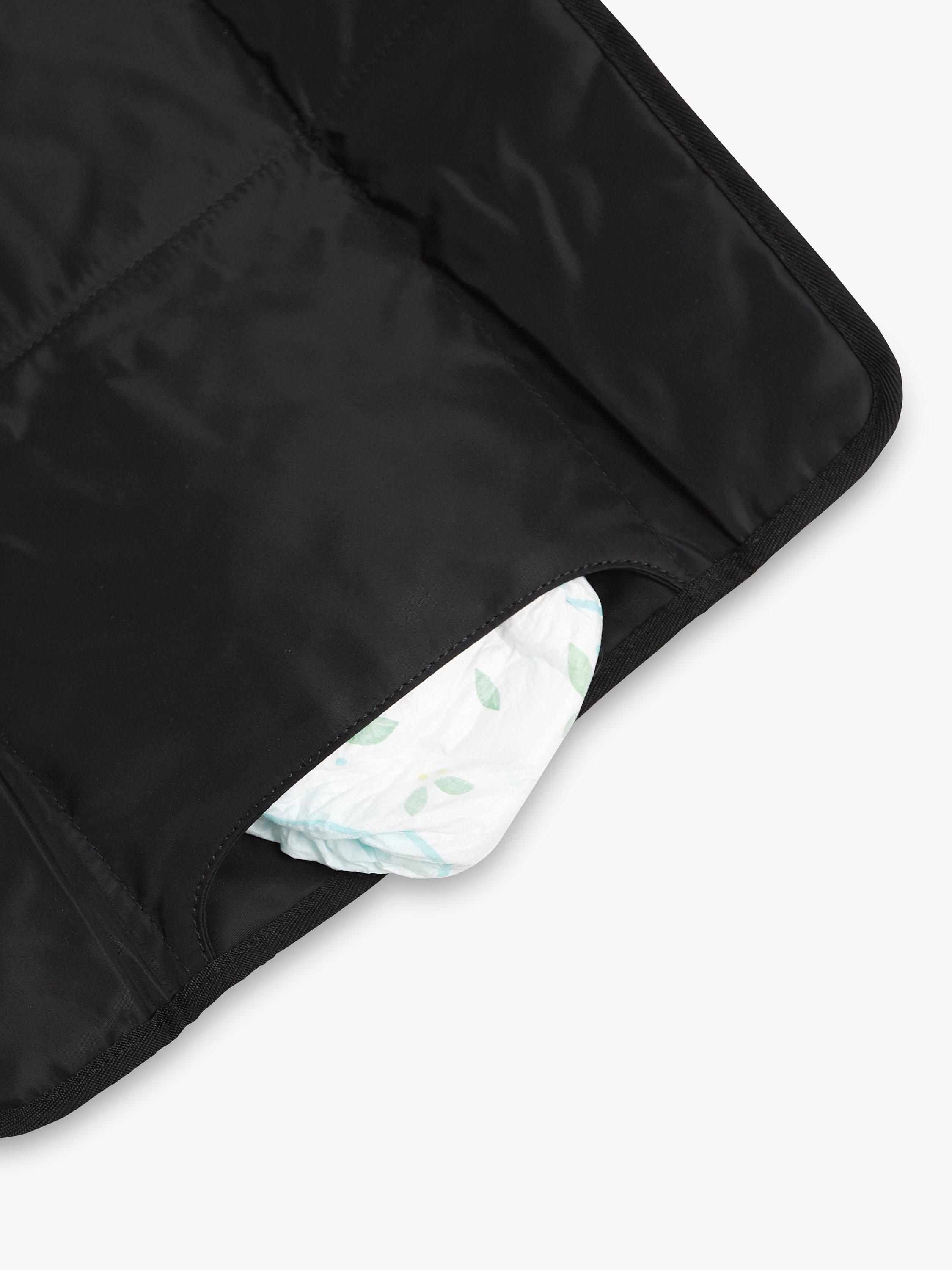 Finnsøn Kari travel changing mat black, imported from the UK