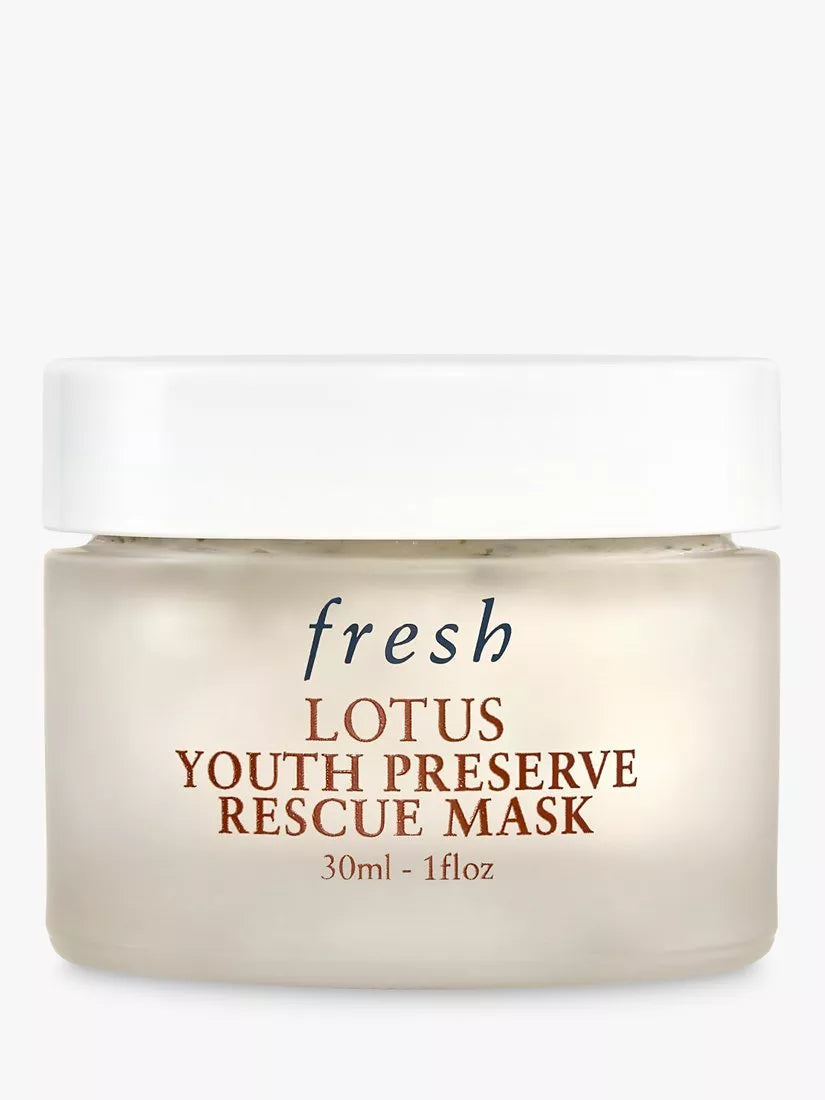 Fresh Lotus Youth Preserve Rescue Mask 30ml (British brand)