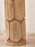 Pazifik Aurelia Holz-Tischlampe mit Mangoholz-Sockel - Britisches Produkt