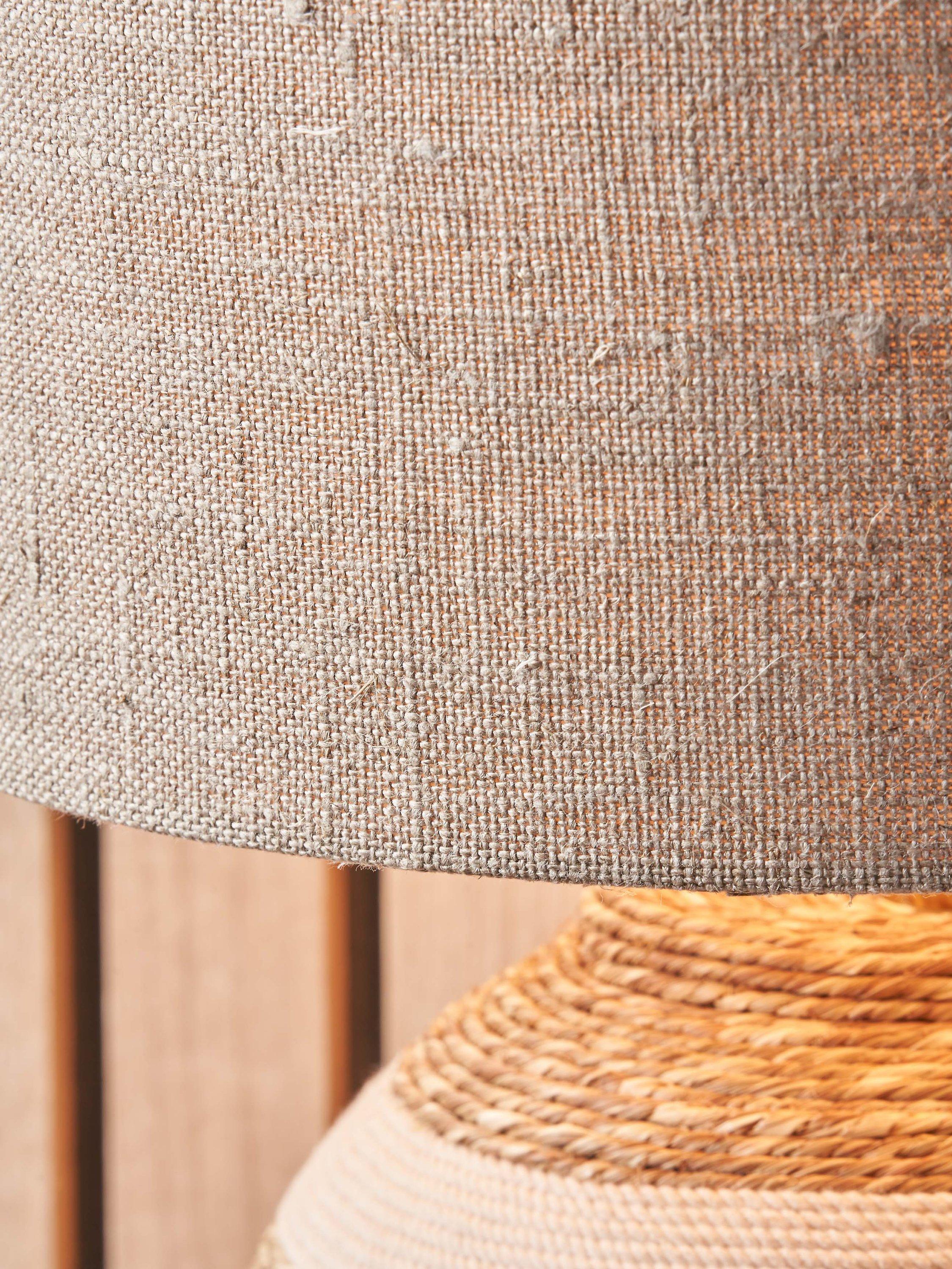 Pacific Talalla seagrass table lamp, Natural - British product