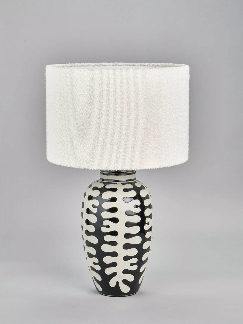 Pacific Elkorn tall ceramic table lamp - British product