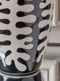 Pacific Elkorn tall ceramic table lamp - British product
