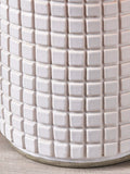 Pacific stoneware lamp white 52cm - British product