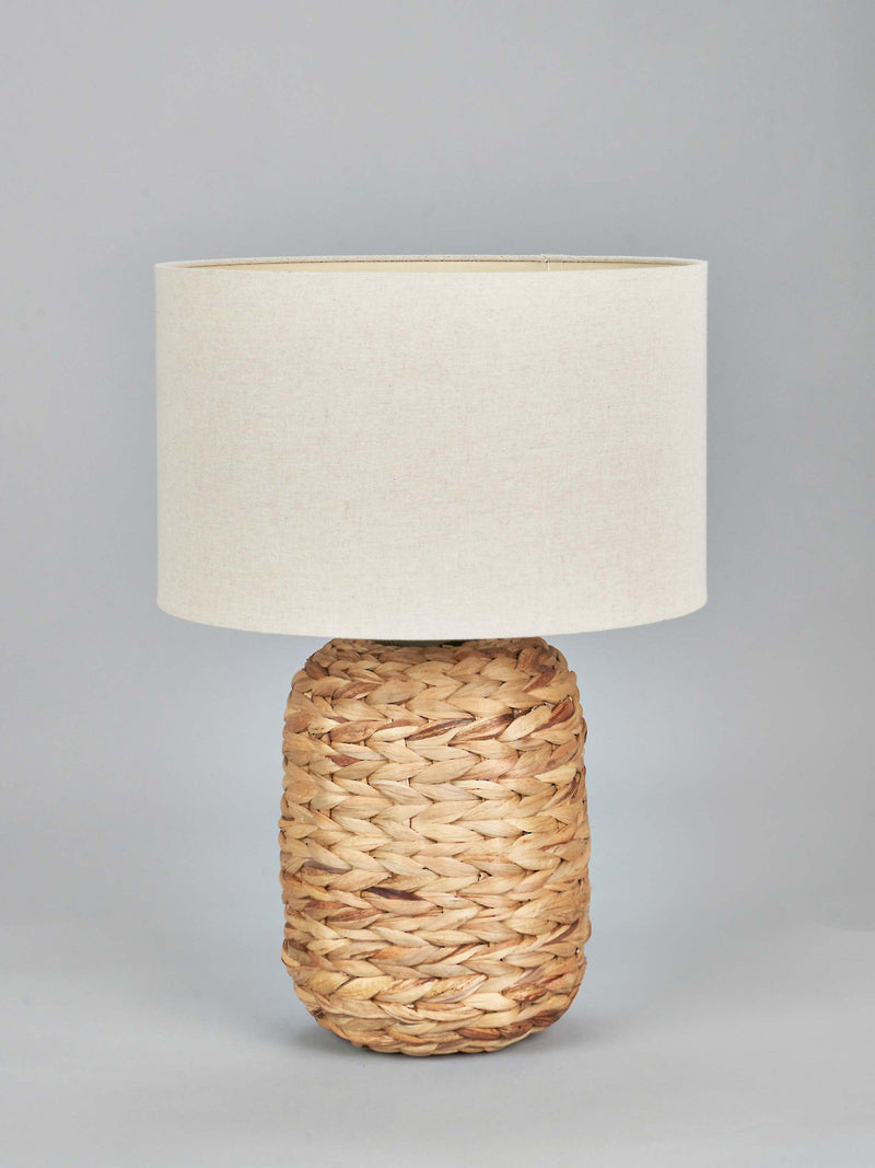 Pacific Zadi water hyacinth table lamp natural (British brand)