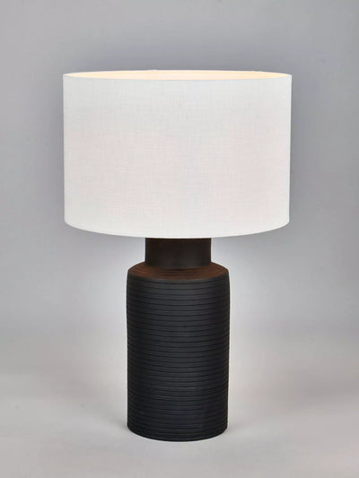 John Lewis Pacific Sierra Terracotta Table Lamp, Black- Buy online at McGrocer