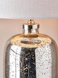 Pacific Ophelia mercury glass table lamp medium size, imported from the UK