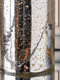Pacific Ophelia mercury glass table lamp medium size, imported from the UK