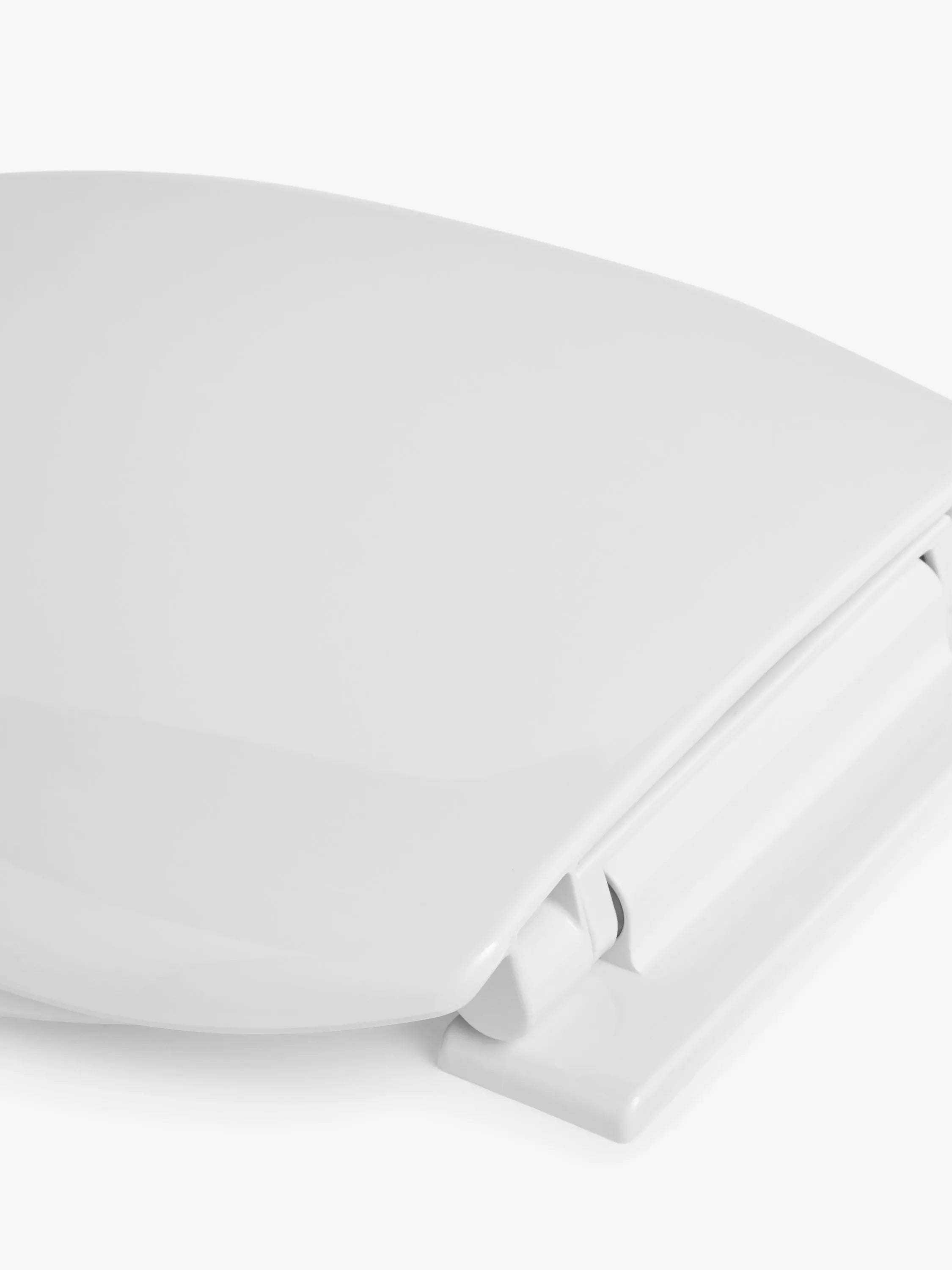 John Lewis white bottom fix toilet seat - British product