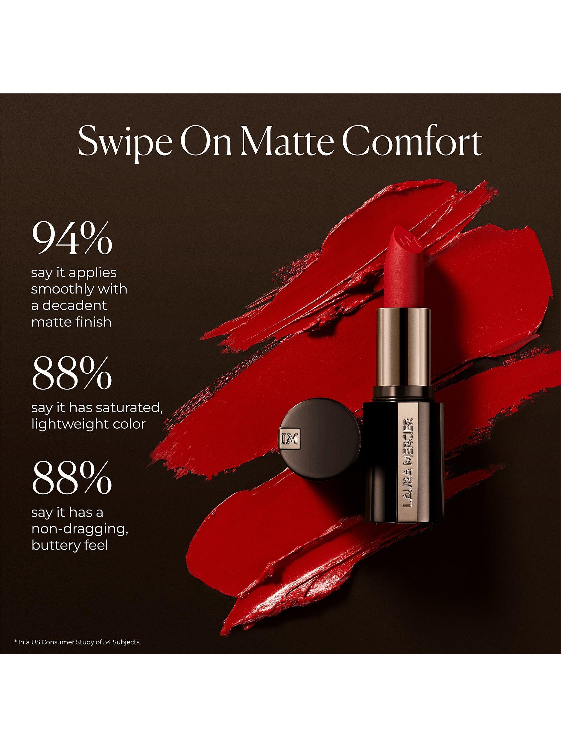 Laura Mercier matte smoothing lipstick in Chantilly Lace, UK version