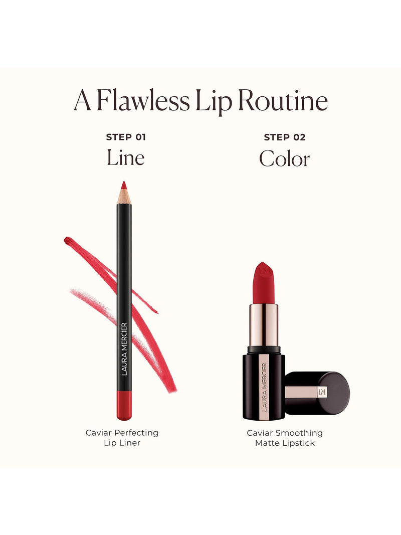 Laura Mercier matte smoothing lipstick in Chantilly Lace, UK version