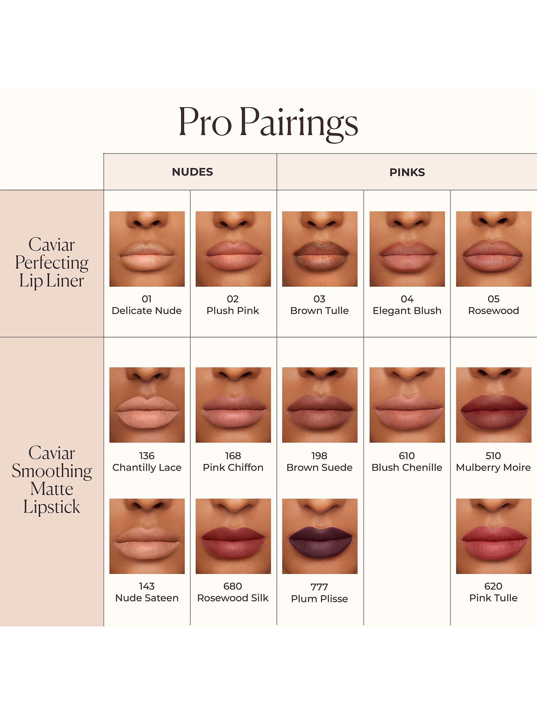 Laura Mercier matte smoothing lipstick in Chantilly Lace, UK version