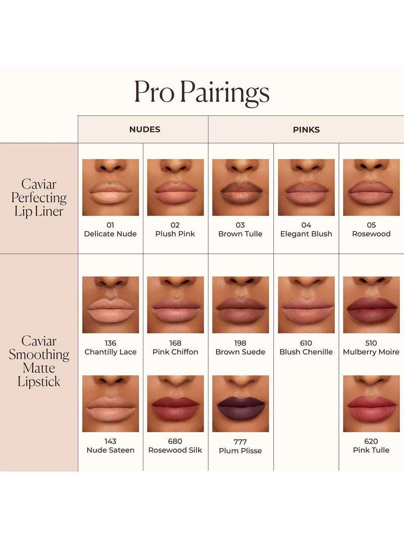 Laura Mercier matte smoothing lipstick in Chantilly Lace, UK version