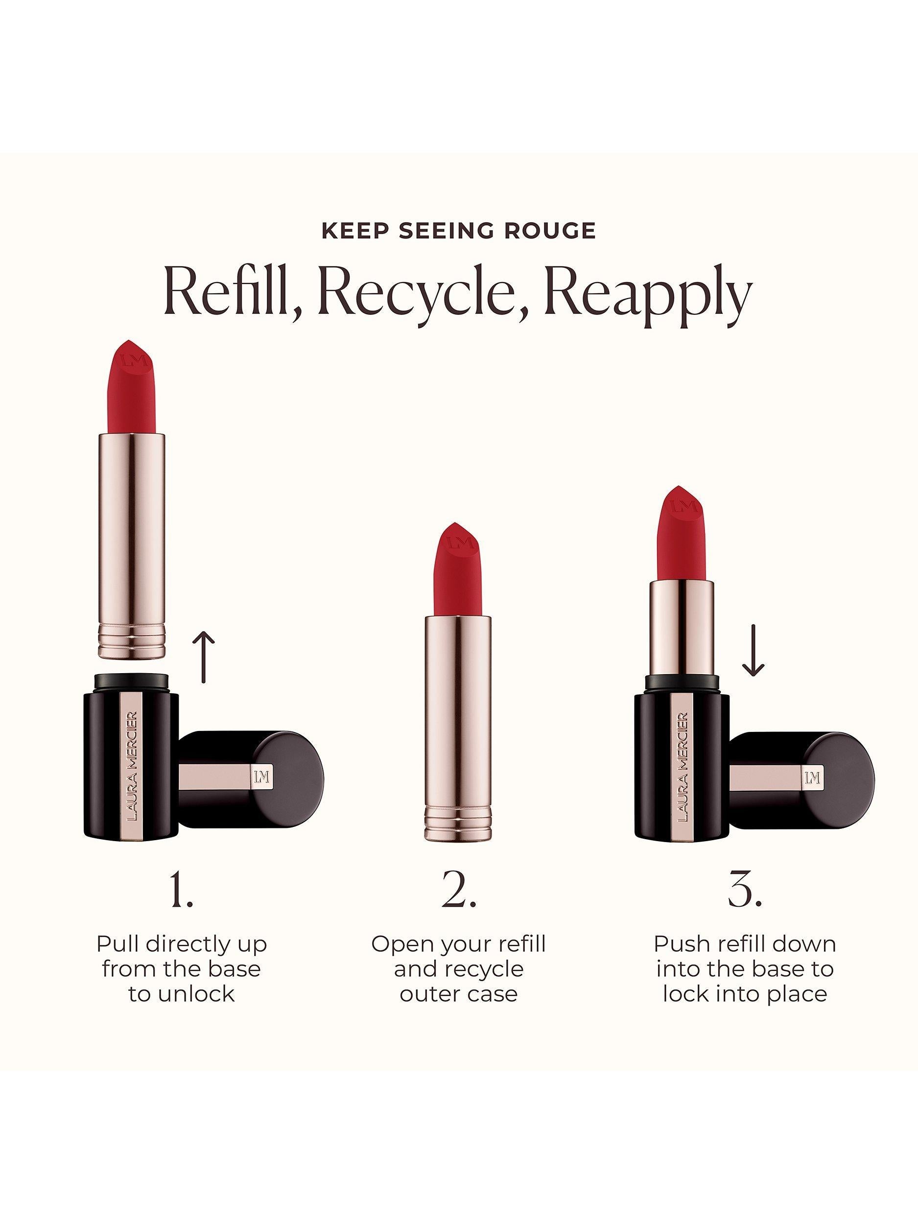 Laura Mercier Caviar Smoothing Matte Lipstick Refill, UK version
