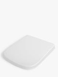 John Lewis Soft Square Easy-Fix toilet seat white, imported from the UK